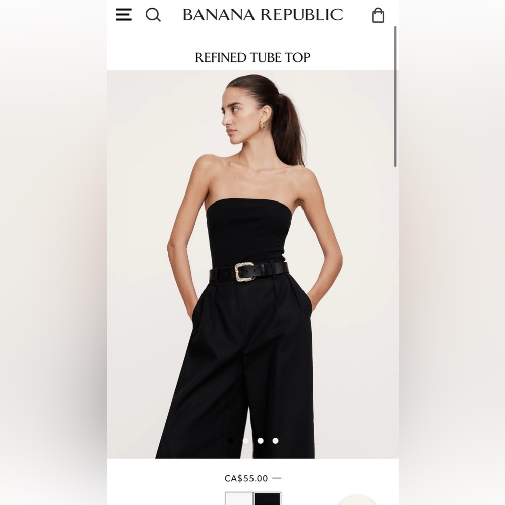 Banana Republic Refined Tube Top